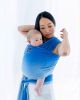 NEW! HUG A BUB: Lightweight wrap carrier 100% organic cotton - Ombré Azure