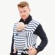 HUG A BUB: Pocket wrap carrier 100% organic - french sailor