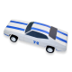 Build-a-Muscle Car-Blue&White